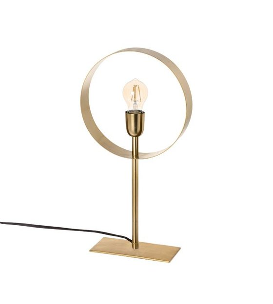 Riverdale Lampe De Table Bryce En Acier Dore 49cm Wonen Met Lef