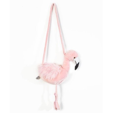 Wild and Soft Sac à bandoulière Flamingo rose textile 30x12x45cm