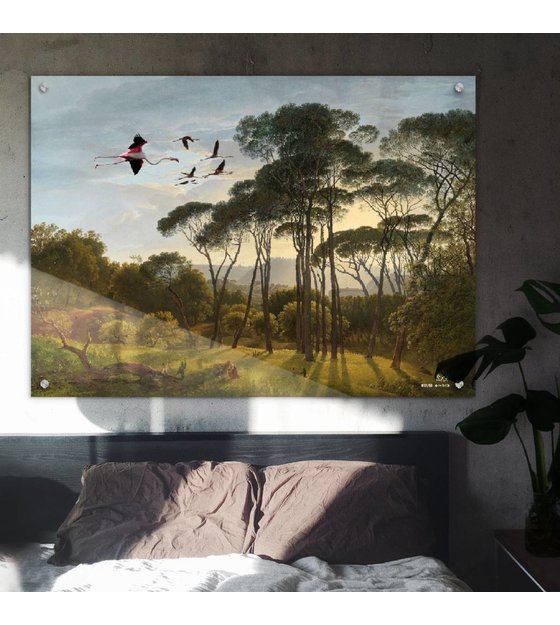 Schilderij Hendrik Voogd Rise And Shine Xl Multicolor Plexiglas 125x200cm Wonenmetlef Nl