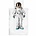 Snurk Beddengoed Dekbedovertrek Astronaut katoen 140x220cm
