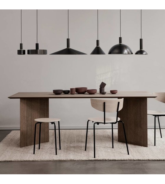 Eetkamerstoel Herman naturel eiken hout metaal 50x47x74cm eetkamerstoelen ferm living
