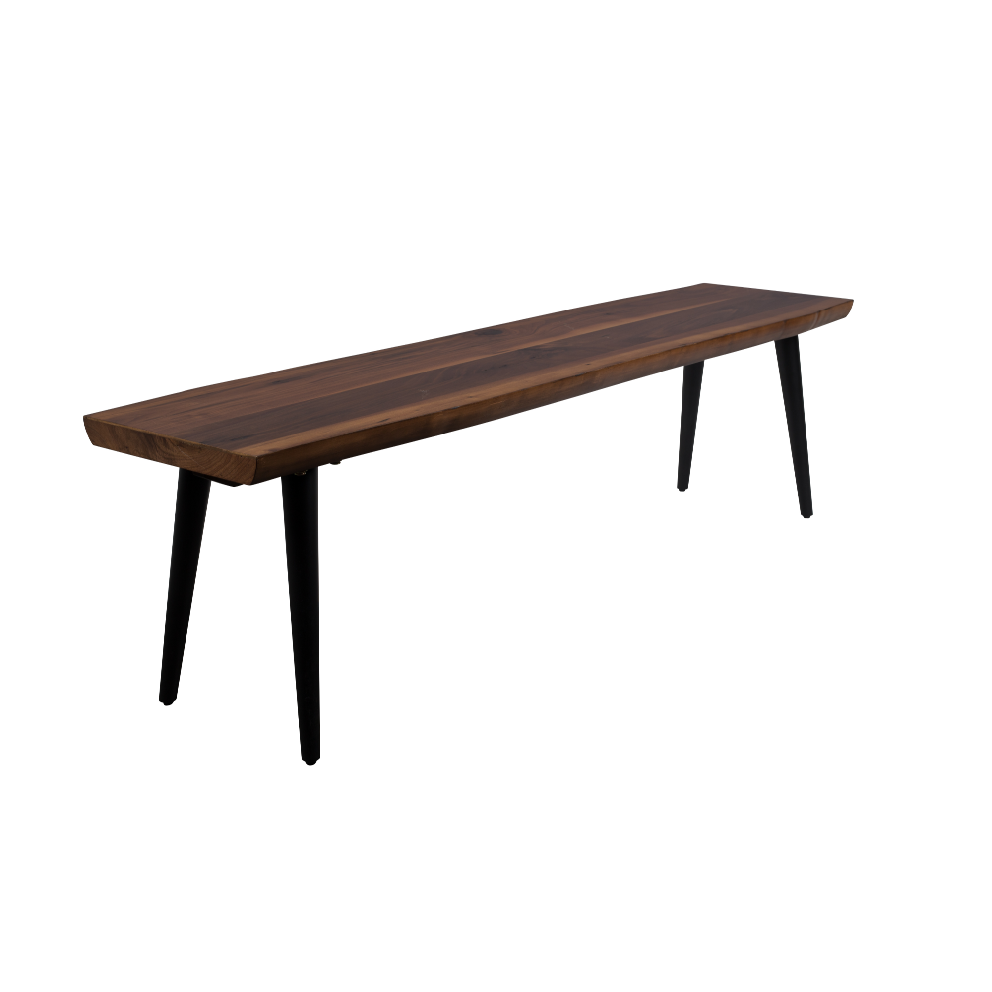 Eetkamerbank Alagon bruin hout 160x40x45cm wonenmetlef.nl