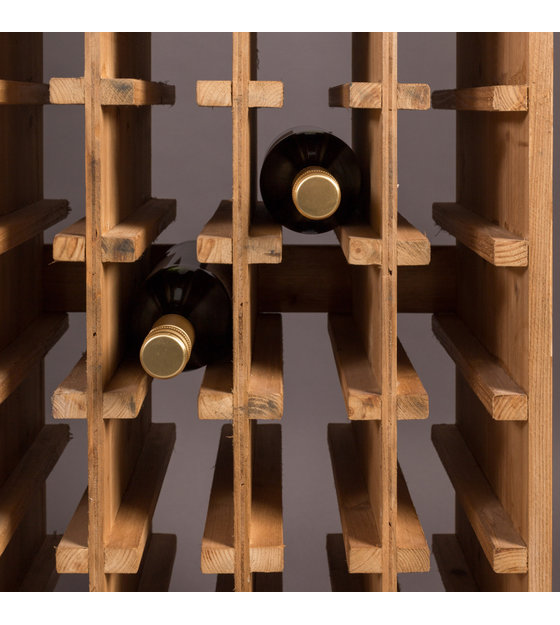 Dutchbone Cave A Vin Claude Bois Brun 43 5x31 5x118 5cm Wonen Met Lef