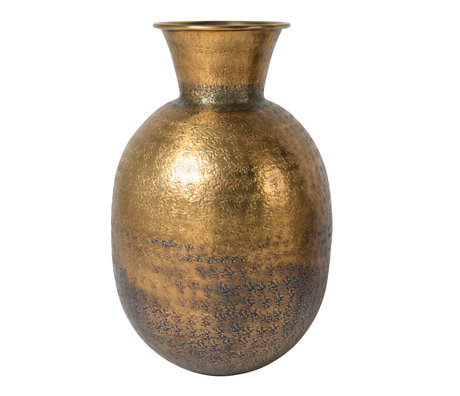Dutchbone Vase Bahir Antik Messing Gold ø24x38cm