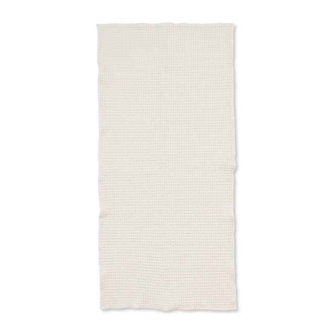 Handdoek Organic Off-White katoen 70x140cm