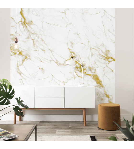 Avoir Images Kek Amsterdam Panneau Papier Peint Xl Marbre Or Or Blanc Papier le plus cool salutations