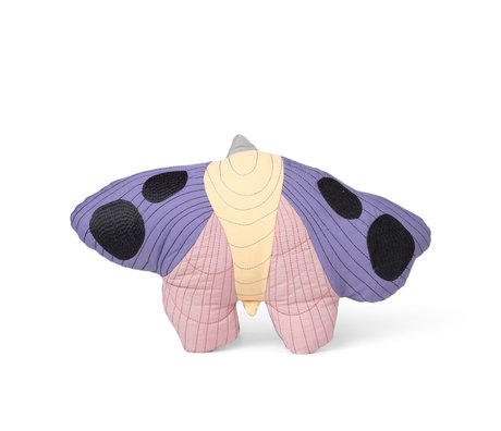 Ferm Living Kussen Moth multicoloured katoen 47x32cm