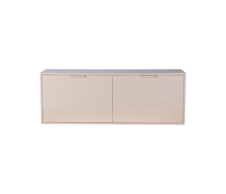 HK-living Kabinet module drawer element B zand bruin 100x30x36cm