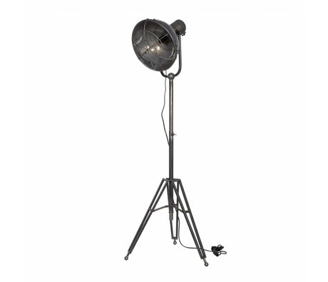 BePureHome Vloerlamp spotlight antraciet metaal 167x54x45cm