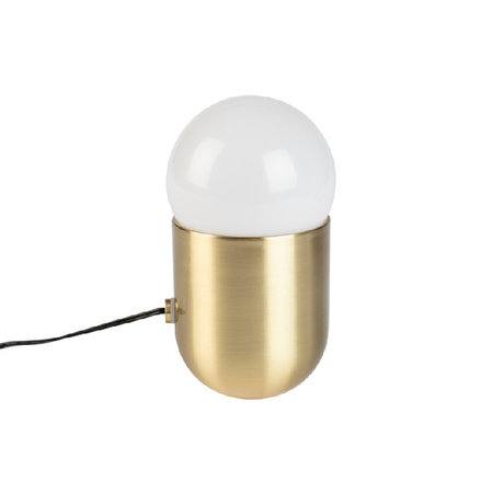 Zuiver Tafellamp Gio wit koper metaal Ø9x17,5cm
