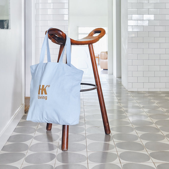 Shoppingbag Multicolor Katoen 38x11x40/68cm Set van 4