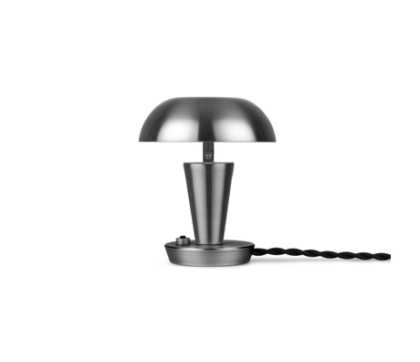 Ferm Living Tafel Lamp Tiny Antraciet Staal ø12x14cm