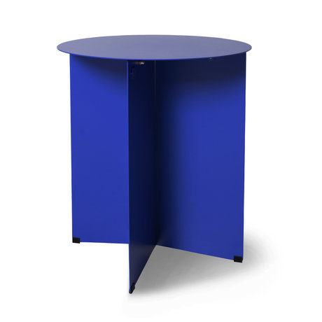 HK-living Side table Blue Metal 40x40x45cm
