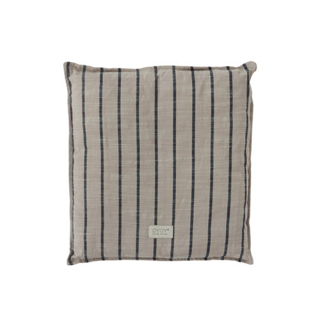 OYOY Outdoor Cushion Kyoto Sand Blue Textile 42x42cm