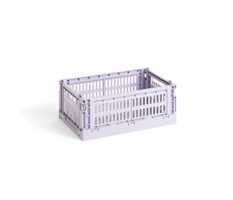HAY Crate Color Crate S Lavender Plastic 26,5x17x10,5cm