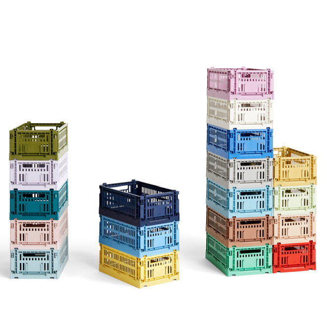 Krat Colour Crate S Lichtblauw Kunststof 26,5x17x10,5cm