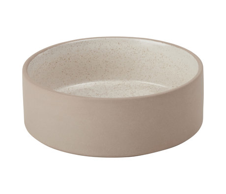 OYOY Dog bowl Sia medium off-white ceramic Ø17x6cm