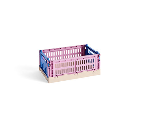 HAY Kiste Color Kiste Combi S Vegreyd Pink Kunststoff 26,5x17x10,5cm