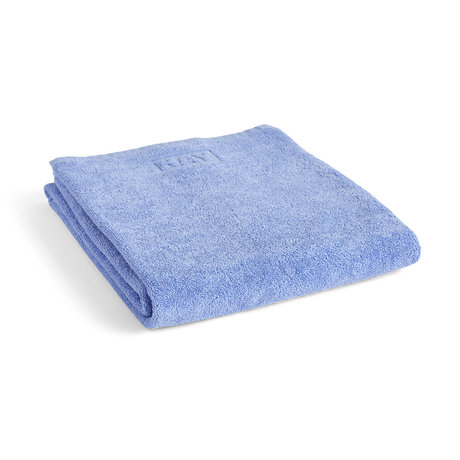 HAY Badhanddoek Mono Blauw Textiel 70x140cm