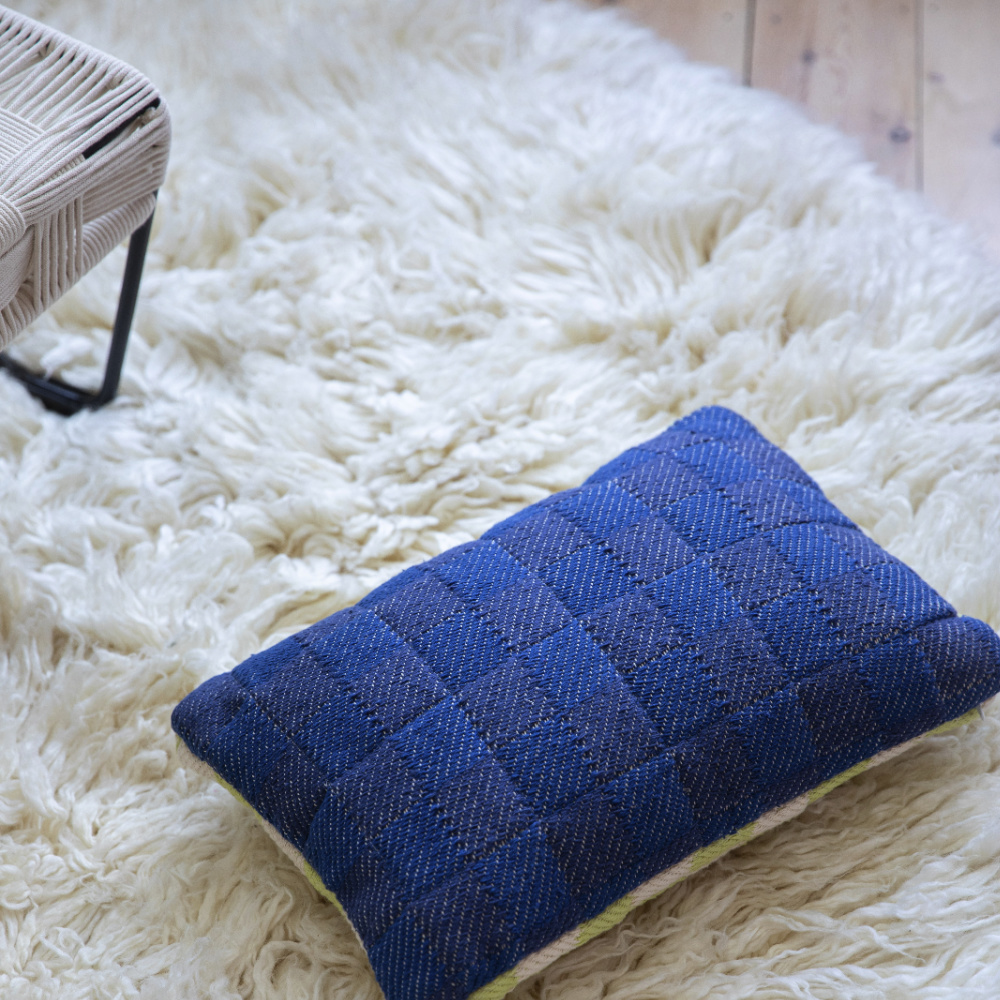 HKliving Rug Fluffy Round White Textile Ø250cm Wonen met LEF!