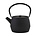 Nicolas Vahe Teapot black cast iron Ø12x17.4cm