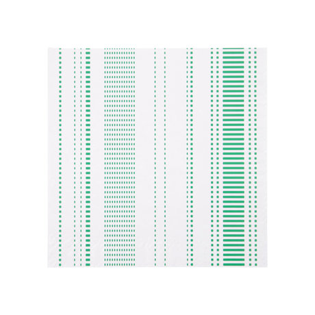 Housedoctor Servietten Code grün weißes Papier 40 Stück 16,5x16,5cm