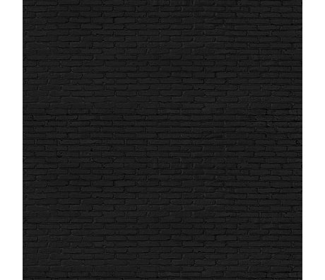 NLXL-Piet Hein Eek Papier peint Black Brick papier noir 900 x 48,7 cm