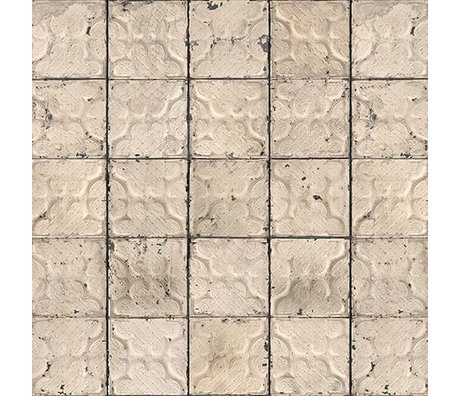 NLXL-Merci Tile wallpaper Brooklyn Tins Tin-03