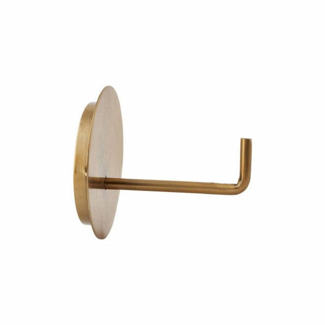 Ferm Living - Curvature Toilet Paper Holder - Black Brass