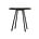 Housedoctor Occasional table Juco black metal timber ø50x50cm