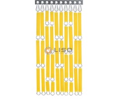 Liso ® Fliegenvorhang Fliegenvorhang Liso ® Kunststoffröhrchen RAL 1018 Zinkgelb | Bausatz
