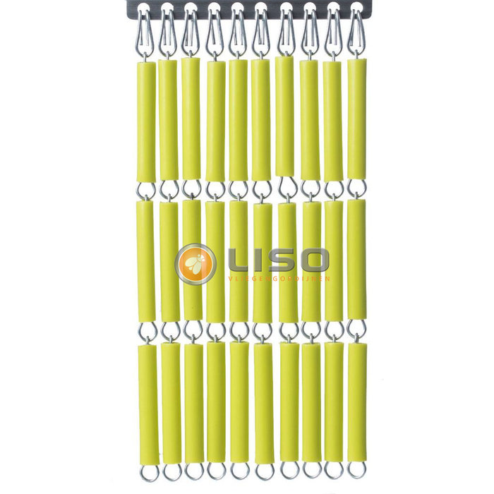 Liso ® Fliegenvorhang Fliegenvorhang Liso ® Kunststoffröhrchen LISO 0036 Äpfelgrün | Bausatz