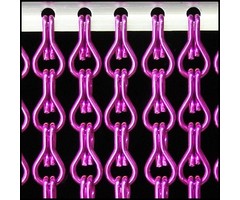 Liso ® Fliegenvorhang Aluminiumvorhänge Kettenvorhang Liso ® Violett | Nach Ihren Maßen