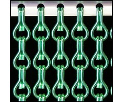 Liso ® Fliegenvorhang Aluminiumvorhänge Kettenvorhang Liso ® Hellgrün | Nach Ihren Maßen