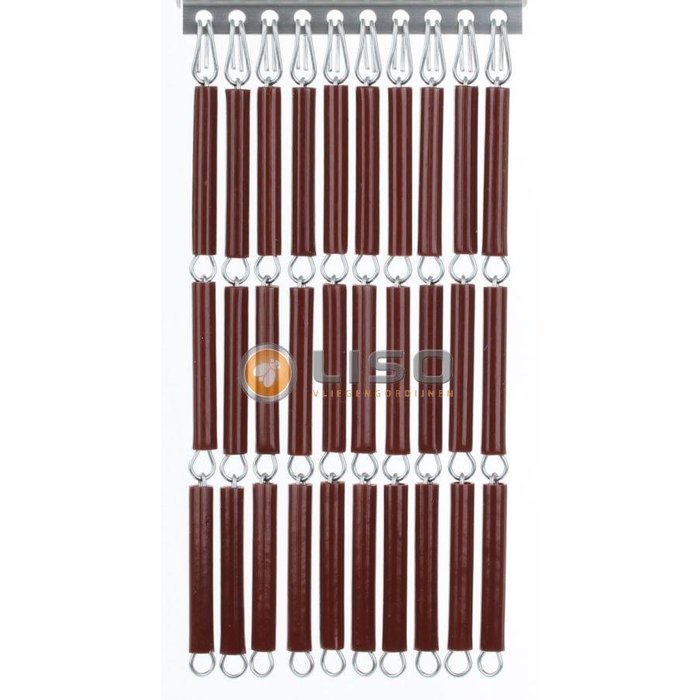 Liso ® Fliegenvorhang Fliegenvorhang Liso mit Salontüren ✔ Bausatz - Preis pro m²