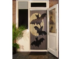 Liso ® Fliegenvorhang Fliegenvorhang Liso mit Fledermäuse ✔ Bausatz