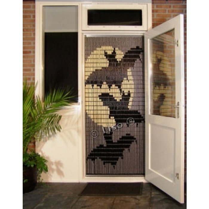 Liso ® Fliegenvorhang Fliegenvorhang Liso mit Fledermäuse ✔ Bausatz - Preis pro m²