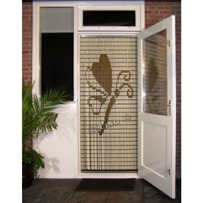 Liso ® Fliegenvorhang Fliegenvorhang Liso mit Libelle ✔ Bausatz - Preis pro m²