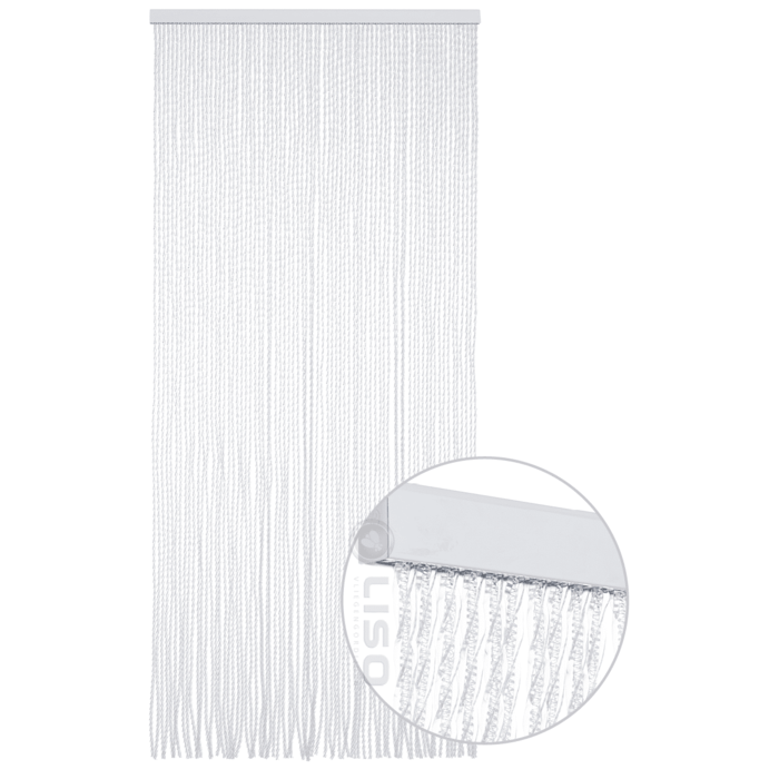 Manacor® Fliegenvorhang Helena / Manacor ® Kunststoff Transparent - Gebrauchsfertig 95x210 cm