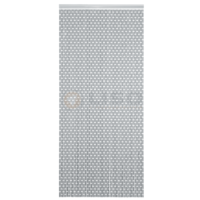 Liso ® Fliegenvorhang Fliegenvorhang Silber Liso ® ✔ Gebrauchsfertig 100 x 232 cm