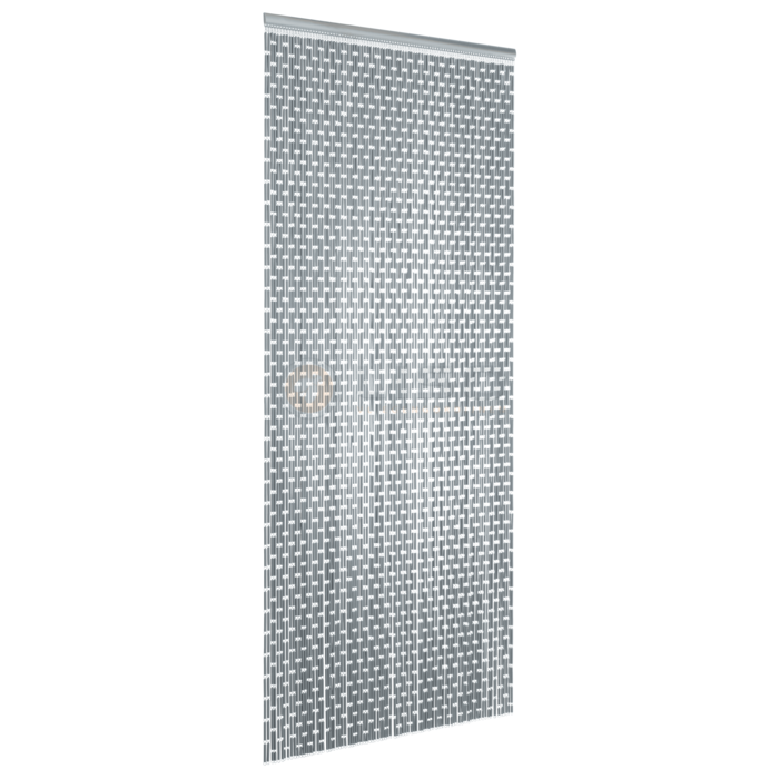 Liso ® Fliegenvorhang Fliegenvorhang Silber Liso ® ✔ Gebrauchsfertig 100 x 232 cm