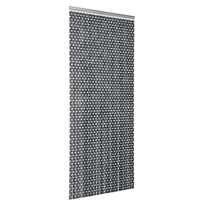 Liso ® Fliegenvorhang Fliegenvorhang Anthrazit Liso ® ✔ Gebrauchsfertig 100 x 232 cm