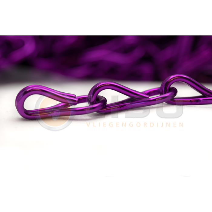 Liso ® Fliegenvorhang Beutel mit 50 Metern Liso ® Kettenvorhang Farbe Violett