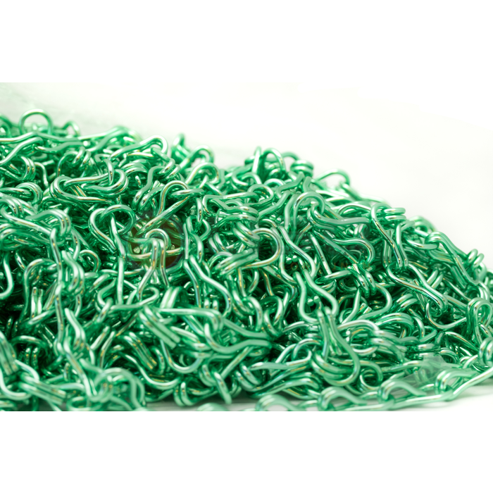 Liso ® Fliegenvorhang Beutel mit 50 Metern Liso ® Kettenvorhang Farbe Hellgrün