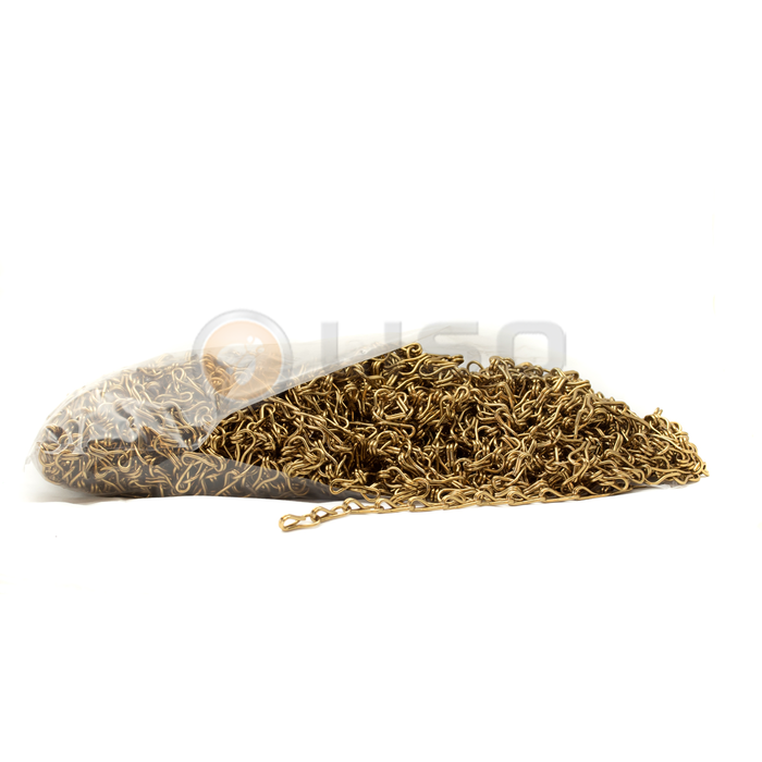 Liso ® Kettenvorhang Liso ® Ketten Farbe Braun/Bronze als Meterware