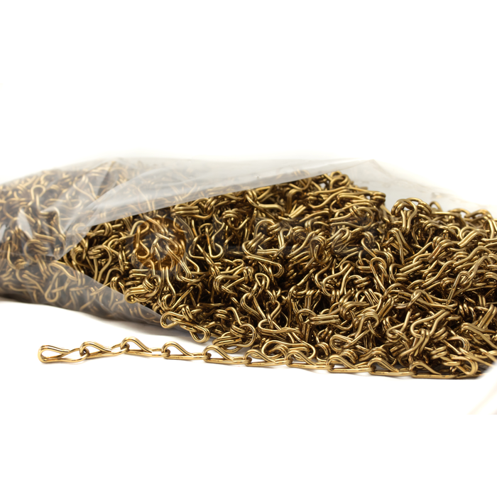 Liso ® Kettenvorhang Liso ® Ketten Farbe Braun/Bronze als Meterware