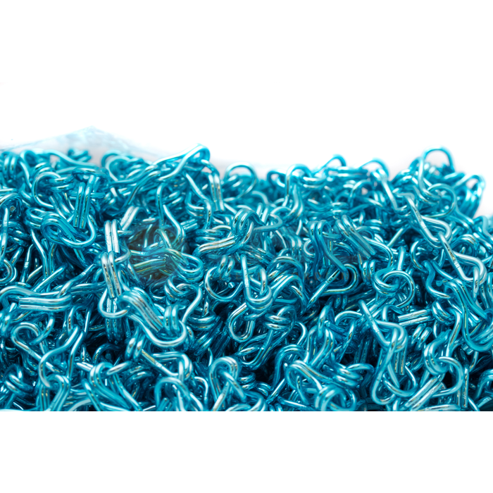 Liso ® Kettenvorhang Liso ® Ketten Farbe Hellblau als Meterware