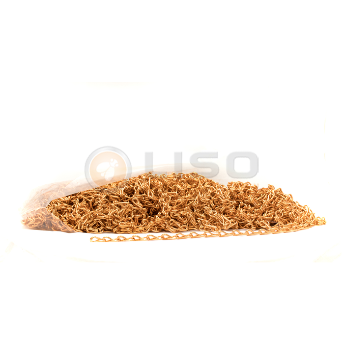 Liso ® Kettenvorhang Liso ® Ketten Farbe Orange als Meterware