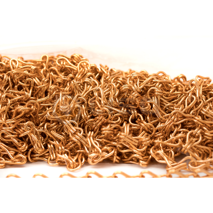 Liso ® Kettenvorhang Liso ® Ketten Farbe Orange als Meterware