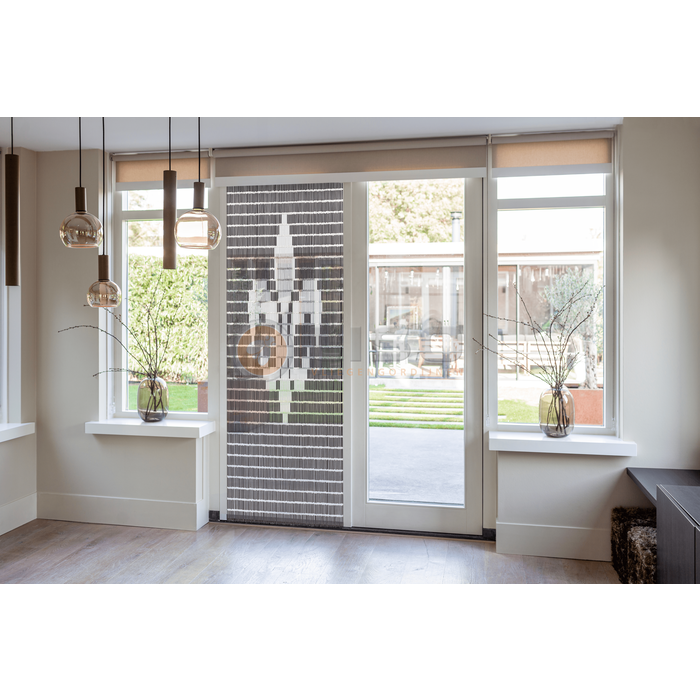 Liso ® Fliegenvorhang Fliegenvorhang Liso mit Französisch Lilie ✔ Bausatz - Preis pro m²